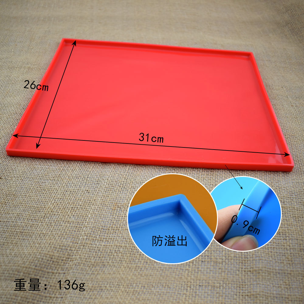 1pc silikon bakematte kakerullunderlag macaron swiss roll ovnsmatte baketøy bakeverktøy kjøkkentilbehør