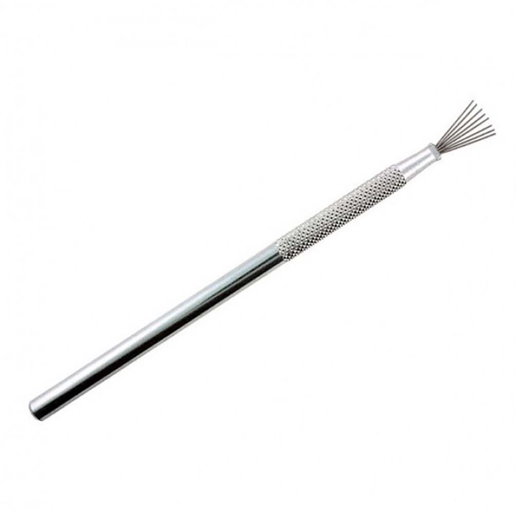 7 Pin Feather Wire Texture Pottery Ceramics Tools Clay Sculpting Modeling Tool Pottery Texture Brush Tools DIY Art Tools