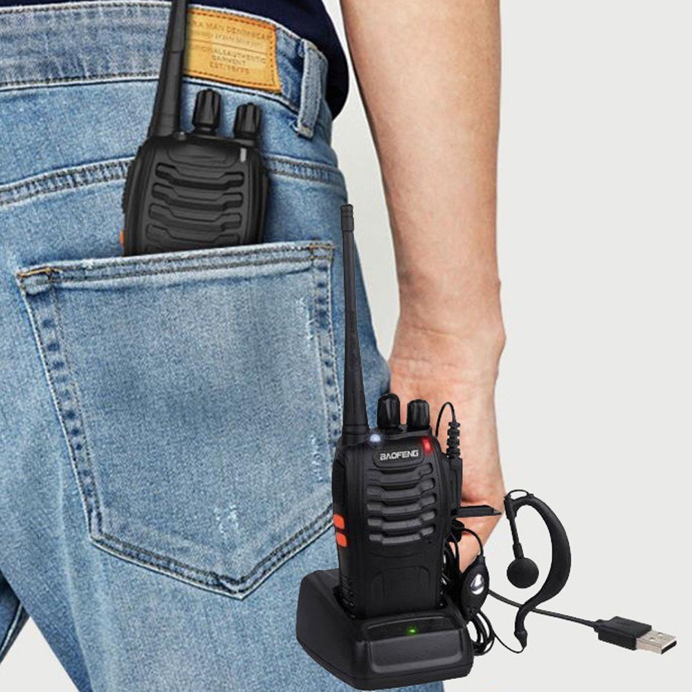 BF-888S Walkie-talkie Portable Two-way Radio