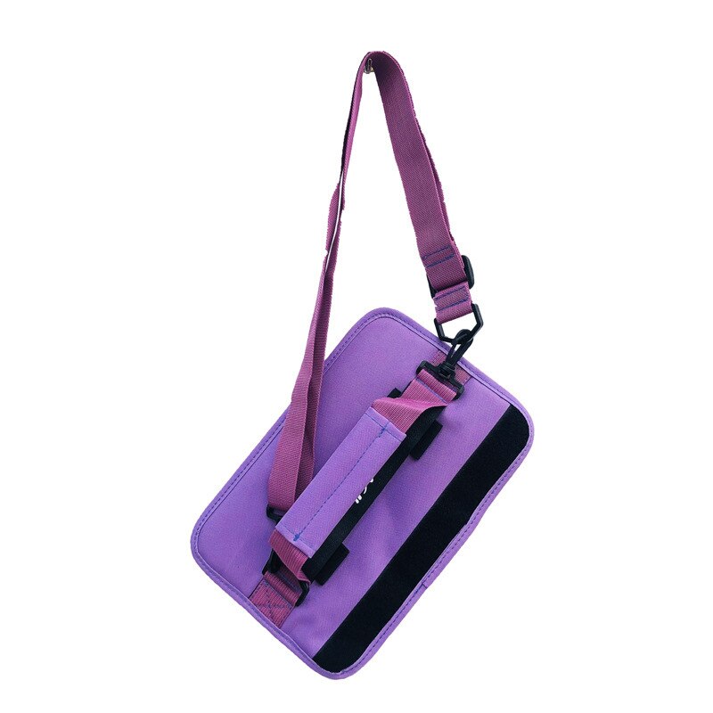 Mini Portable Nylon Golf Club Carrier Bag Carry Driving Range Travel Bag Golf Training Case -40: Purple