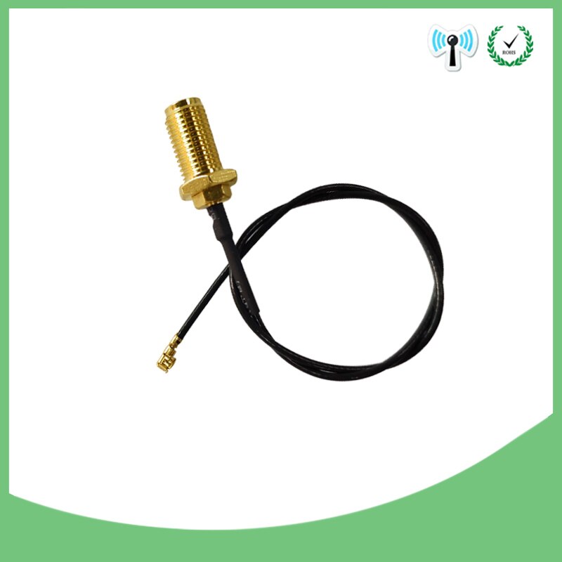 2 pces cabo de extensão ufl para rp sma conector antena wi-fi pigtail cabo ipx a RP-SMA fêmea para ipx 20cm