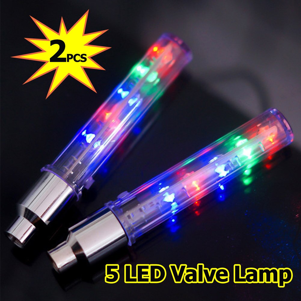 ZKFAR 6 PCS Car Wheel Hub Valve Stem Cap Light, Botswana