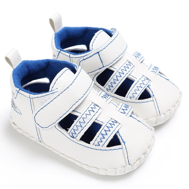 style summer hollow baby sandals Newborn baby shoes moccasins Non-slip first walker sandals for 0-18M