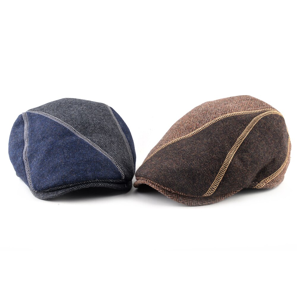 Gorras de para hombre, gorras planas informales de otoño e invierno para hombre, Boina de estilo urbano fresca para mujer, Boina Unisex