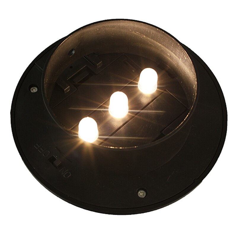 3 LED Solar Powered Outdoor Verlichting Lamp Hek Gutter Dak Yard Muur Tuin licht Outdoor Verlichting Led Solar Creaties Path licht