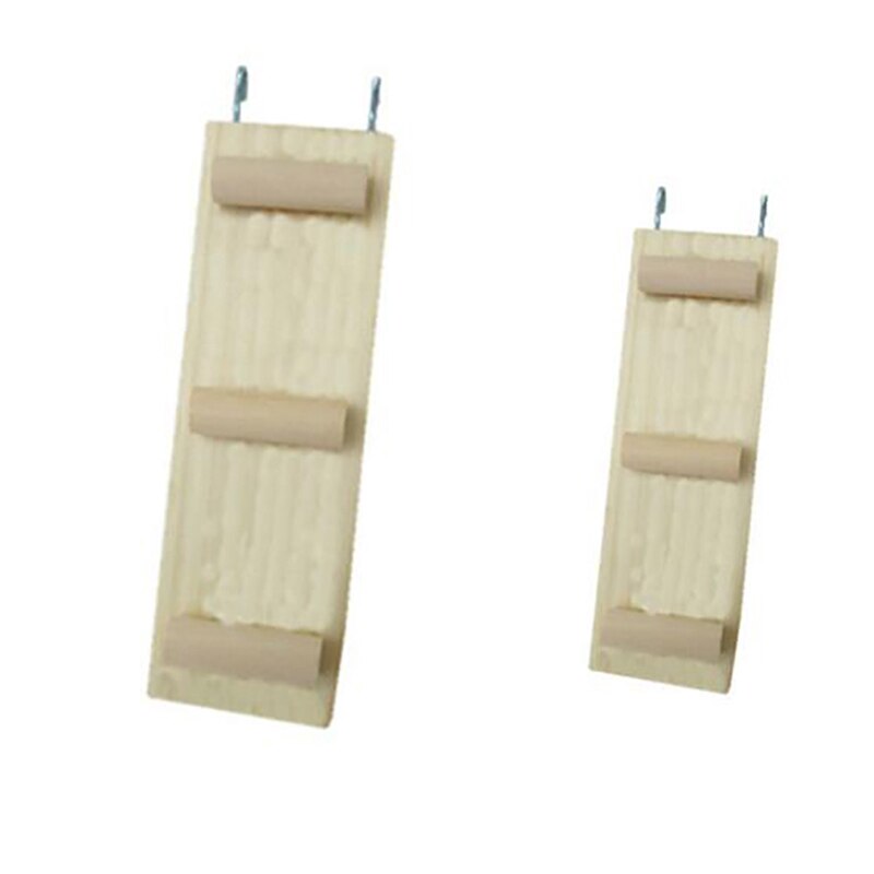 Wooden Ladder Small Pet Cute Hamster Toy Stairs DIY Hamster Supplies Hamster Ladder