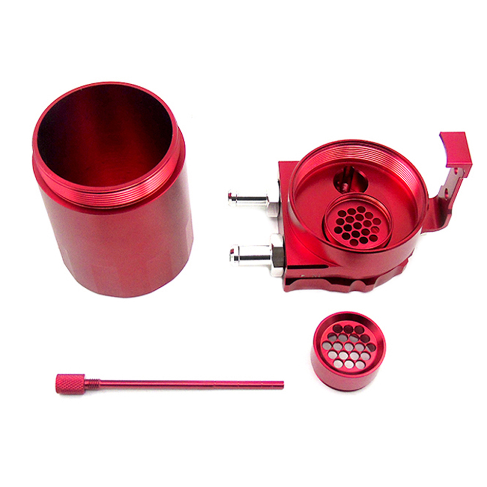 Universal 300ml Aluminum Baffled Car Oil Catch Tank Can Reservoir Oil Catch Tank Cans
