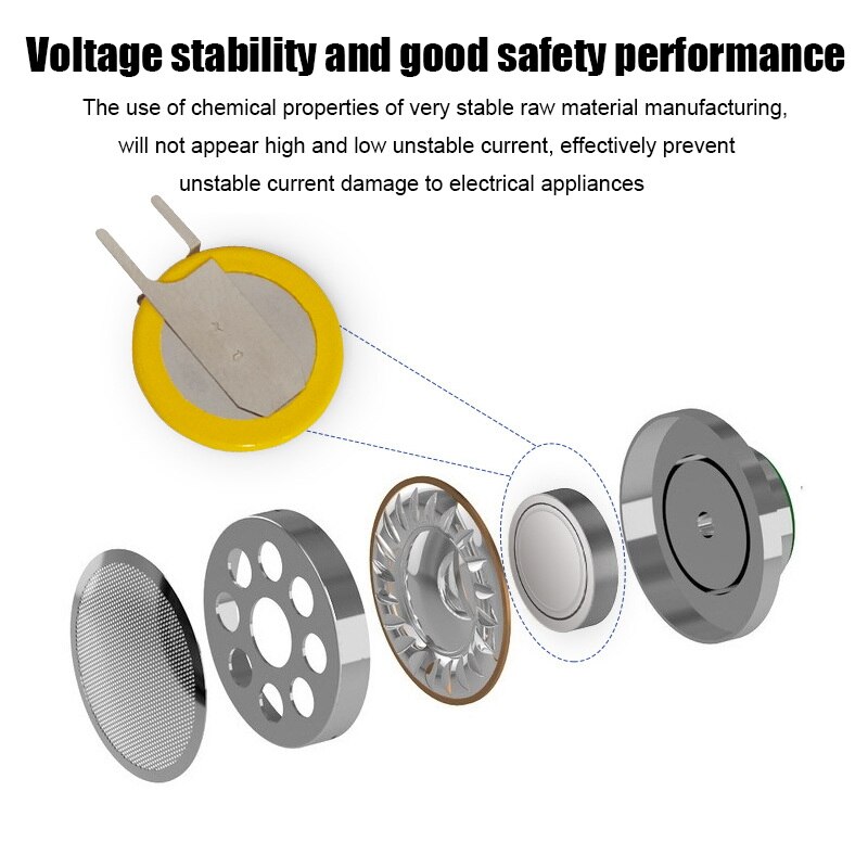 5 stk  ml1220 3v ml 1220 genopladelige cmos rtc bios backup batteri knap mønt batterier celle med loddefødder