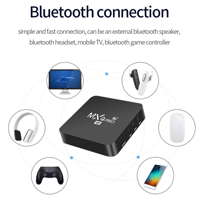 Reproductor Multimedia K3NB, dispositivo con Android Box, 4k, 8gb, compatible con MP3, WMA, WAV, OGG, FLAC, MXQ Pro, MX9