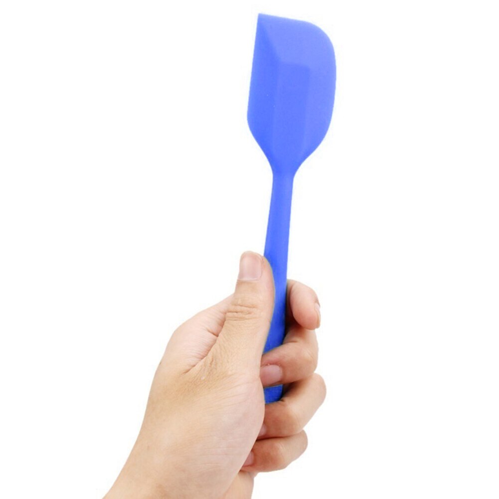 Cocina casera de silicona Flexible Espátulas para tarta espátula para crema herramienta de cocción y horneado