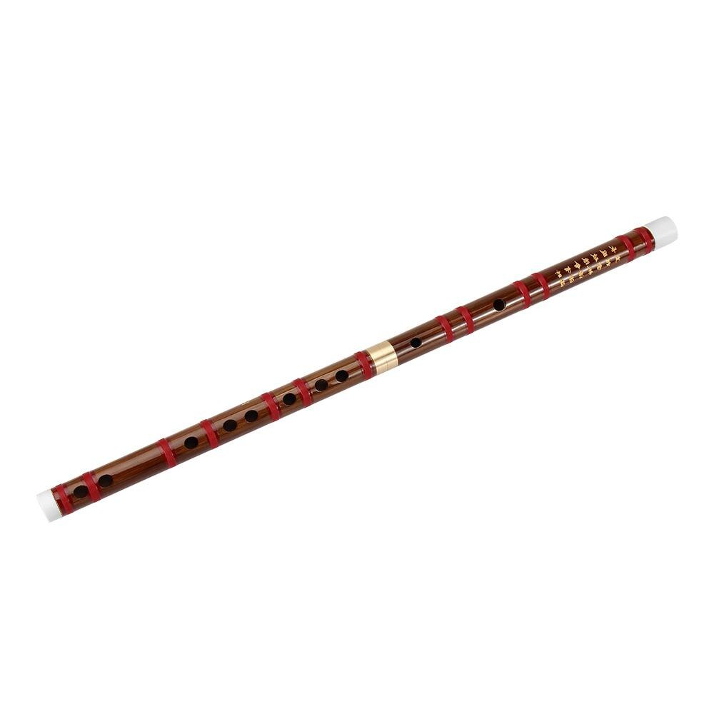 Kinesisk musikinstrument traditionel håndlavet dizi bambus fløjte i defg nøgletone: G tone