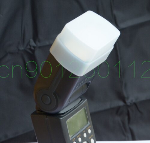 3PCS Silicon flexible Flash Bounce Diffuser Softbox White+Yellow+Blue for Nikon SB800/SB600 YN-460 YN-465 YN-467 YN-468