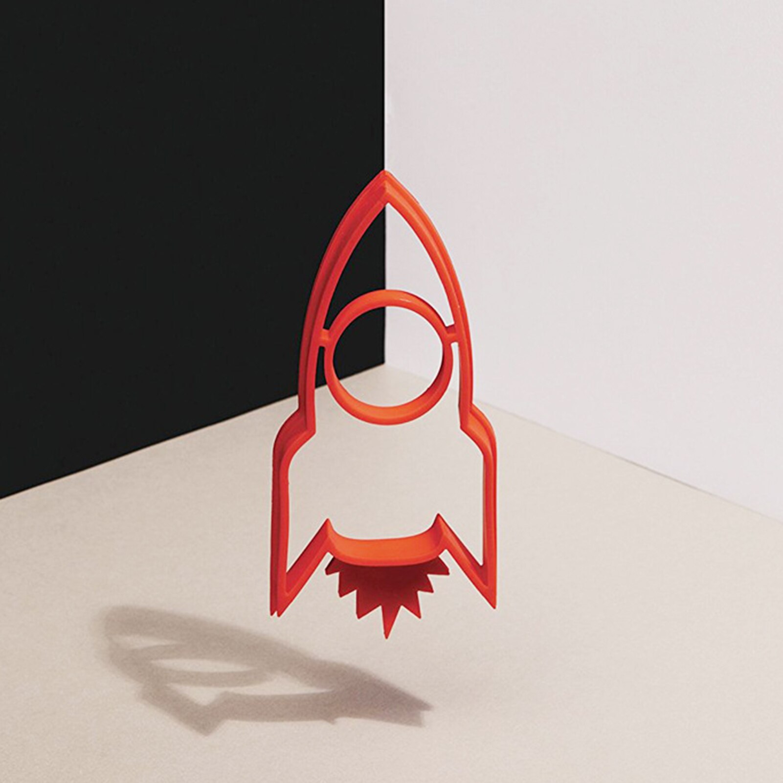 Raketvormige siliconen bakvorm voor eieren, cake, pannenkoeken, ring, keukengereedschap