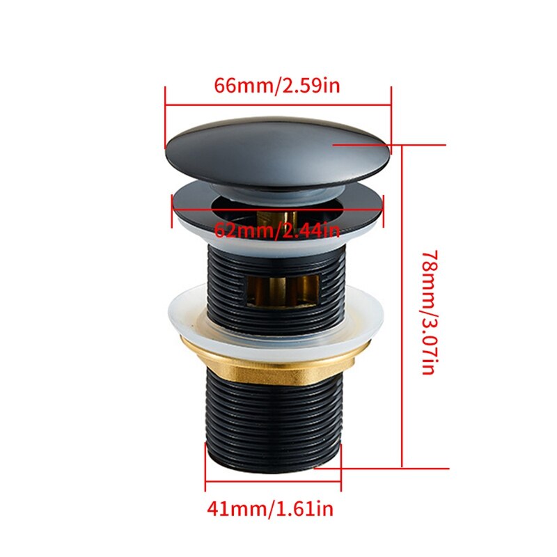Kliknij Clack kosz na odpady szczelinowe, umywalka umywalka odpady nowoczesne kliknij Clack sprężynowa wtyczka szczelinowa, umywalka robić łazienki odpady