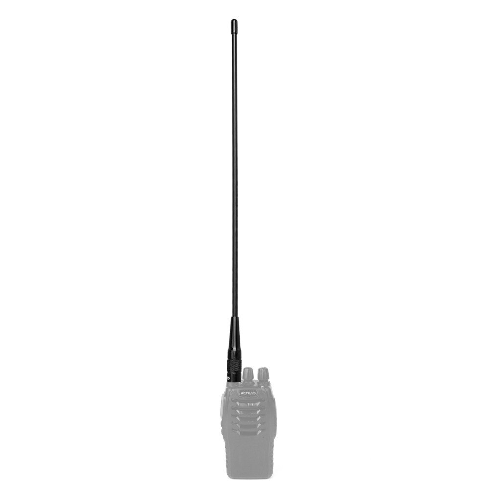 10 sztuk Retevis RHD-771 39cm SMA-F VHF krótkofalowe UHF antena radiowa dla Kenwood dla Baofeng UV-5R BF-888S Retevis H777 dla HYT dla Puxing