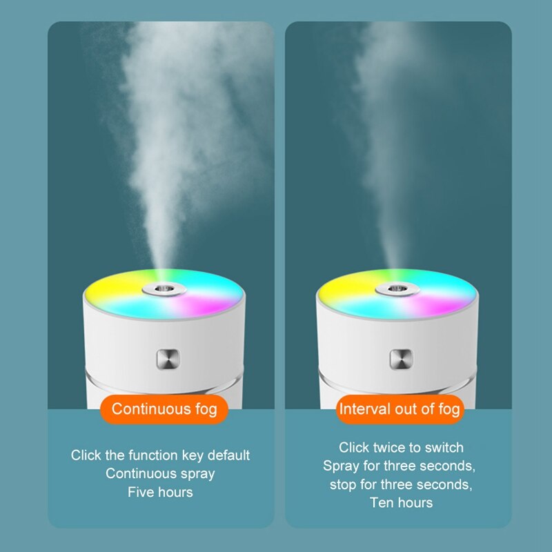 240ml usb mini bärbar bil interiör luftfuktare eliminera statisk elektricitet tyst luft ren mist maker renare aromaterapi