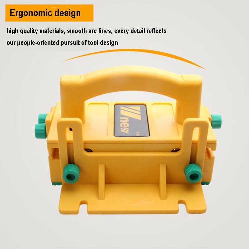 3D Safety Wood Push Handle Push Table Saw Slot Adjuster Movable Measuring Block Saw Slot Woodworking Safe Work Protection Tool