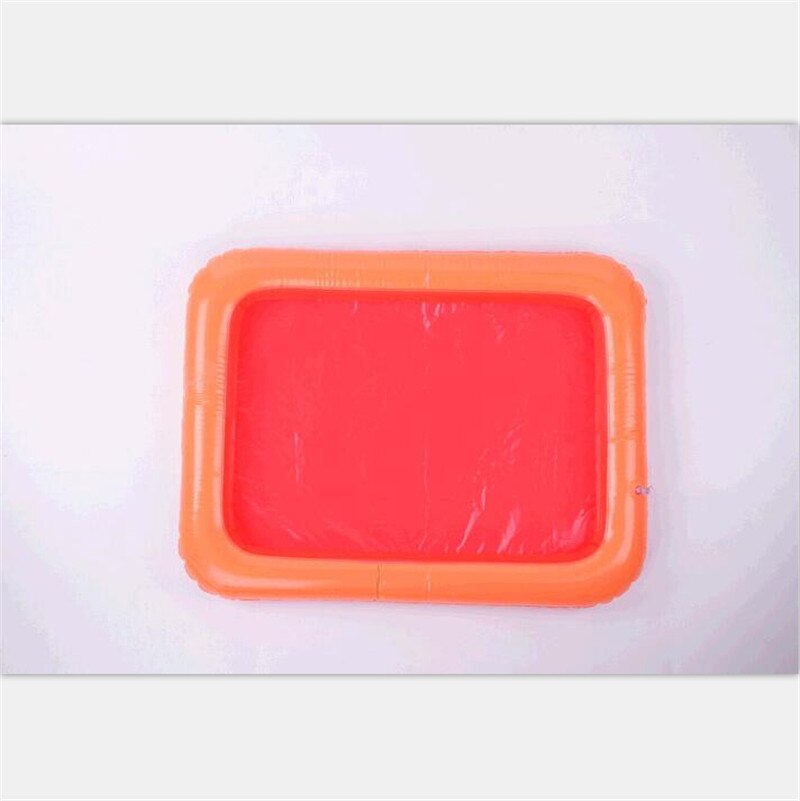 60*45cm Indoor Magic Play Sand Children Toys Mars Space Inflatable Sand Tray Accessories Plastic Mobile Table