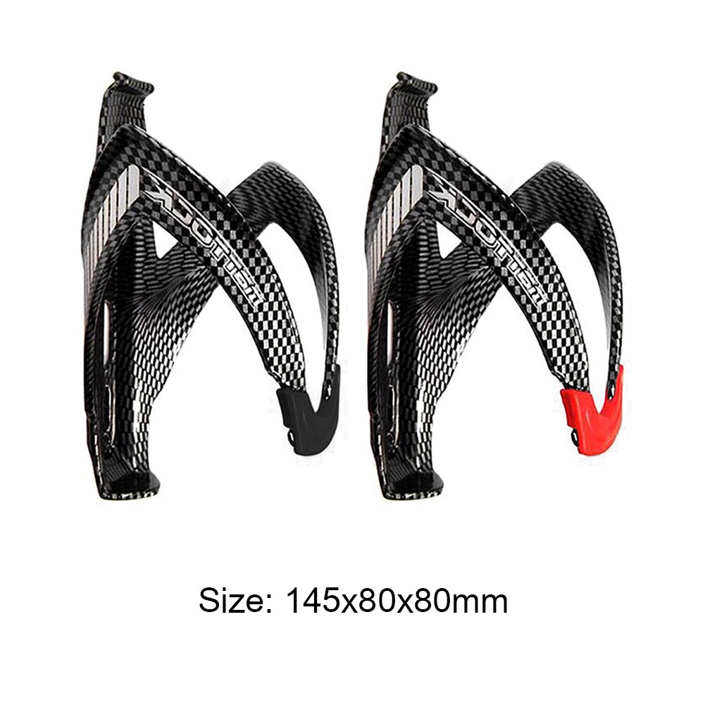 Portabidones de fibra de carbono + fibra de vidrio para bicicleta de carretera, soporte para botella de agua, jaula para bicicleta de montaña