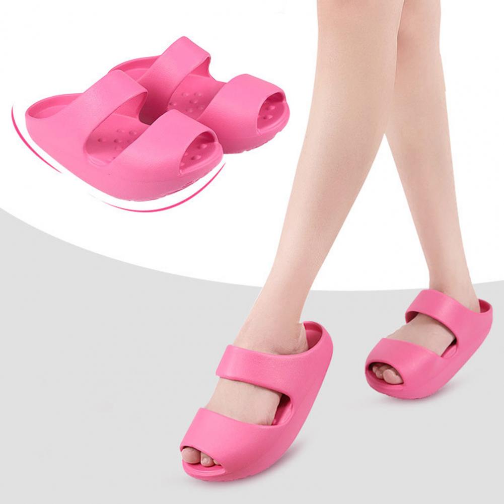 1 Paar Eva Antislip Swing Slippers Wedge Sandalen Sport Fitness Massage Schoenen Chinese Acupressuur Therapie Voet Massager Schoenen