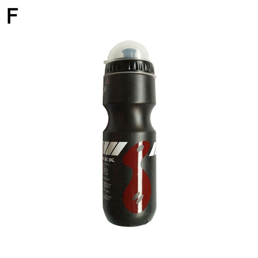 1 st 750 ml mountainbike cykel vatten drink fles med outd utomhus sport vatten drinkware draagbare fles ketel plast hållare  c1 t 4: Svart