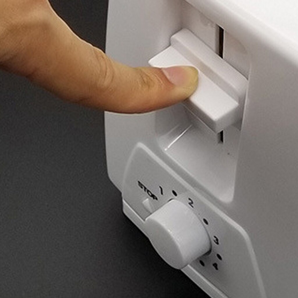 Tostadora automática de gran capacidad tostadora para desayuno, carcasa de Pc de , tanque interno de acero inoxidable, tostadoras para el hogar # g40