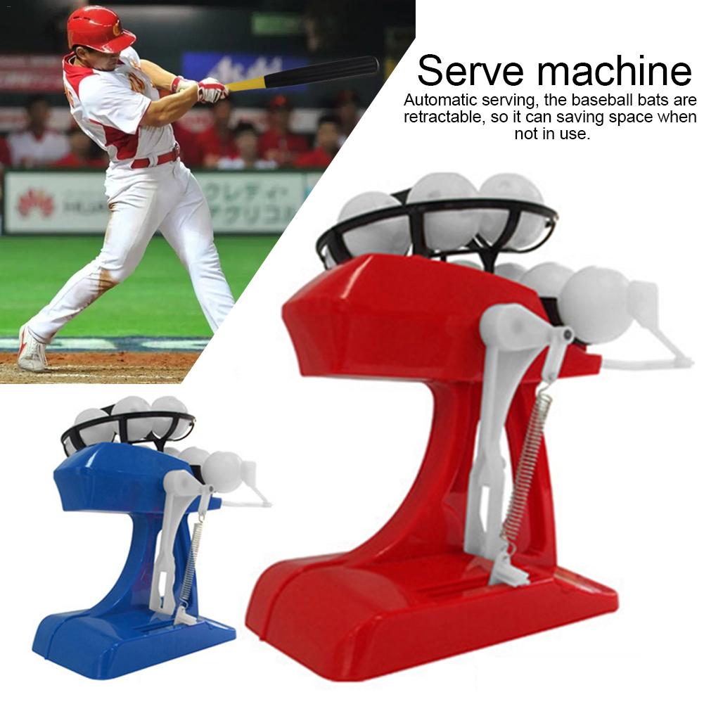 Electric Mini Child Baseball Machine Automatic Height Adjustable Ball Practice Serve Machine Paternity Interactive Toys For Kids