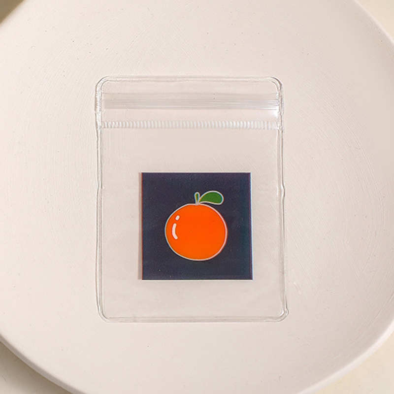 Sacchetti per gioielli in PVC trasparente da 20 pezzi sacchetti sacchetto di immagazzinaggio carino anti-ossidazione per orecchini collana braccialetto Schermo sacchetto di imballaggio