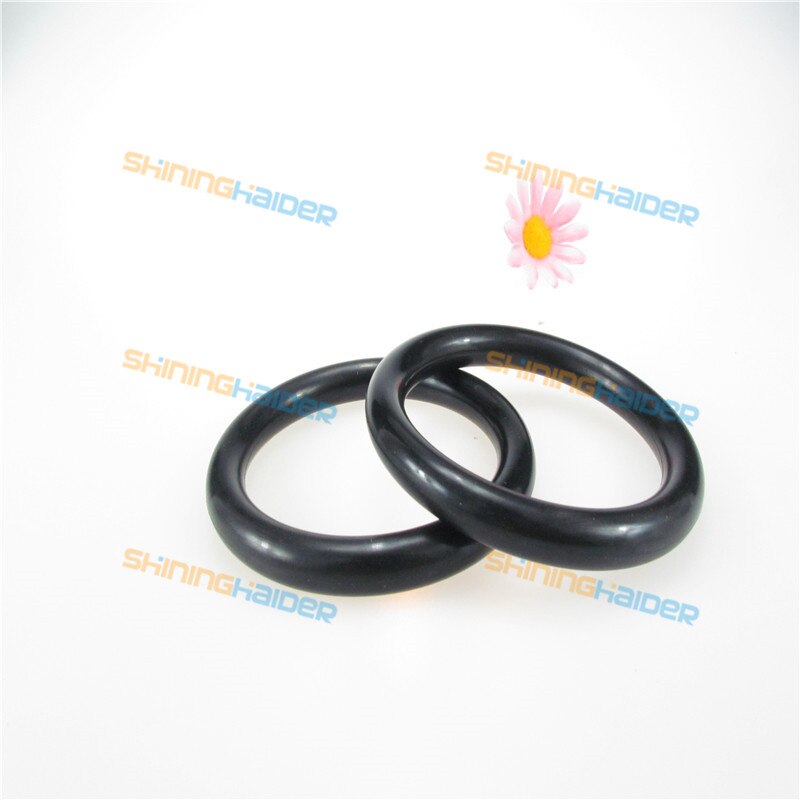 50PCS wire diameter 6mm cross section 6mm black NBR O type ring nitrile rubber O sealing ring CS 6mm OD 45mm-62mm