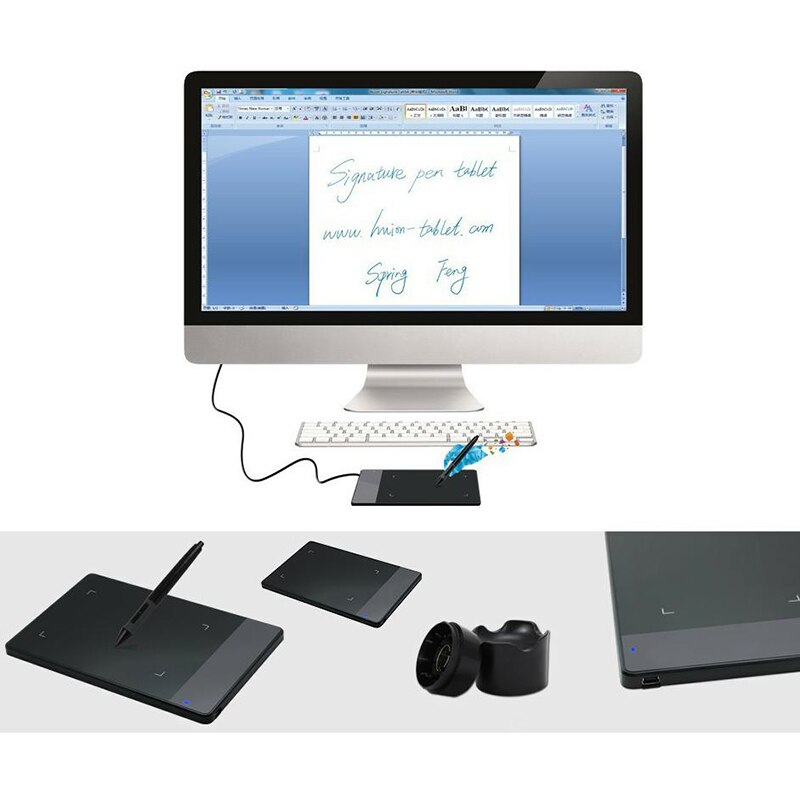 420 4-Inch Digital Tablets Mini USB Signature Pen Tablet Graphics Drawing Tablet