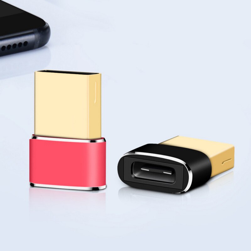 USB-C Flash Drive Type-C Usb 2.0 Male Naar Type-C Vrouwelijke Converter Adapter Adapter Computer Telefoon adapter Accessoires
