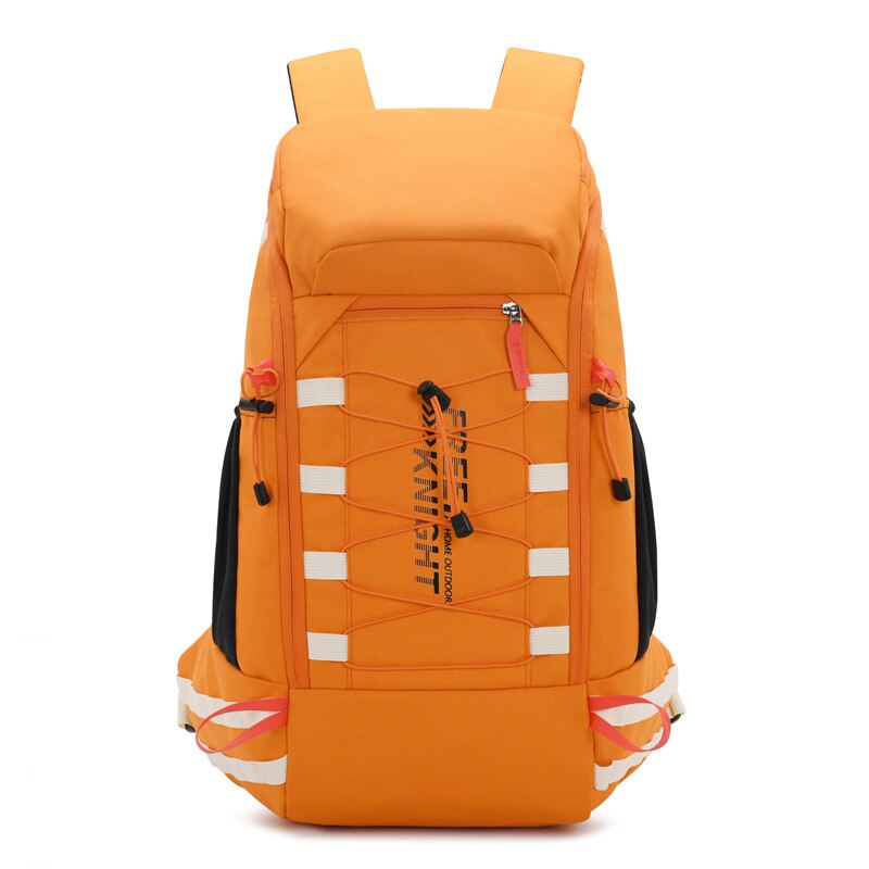 Free Knight 40L sac de voyage en plein air multi-poches étanche sac à dos de sport grande capacité randonnée Camping sac hommes femmes: Orange