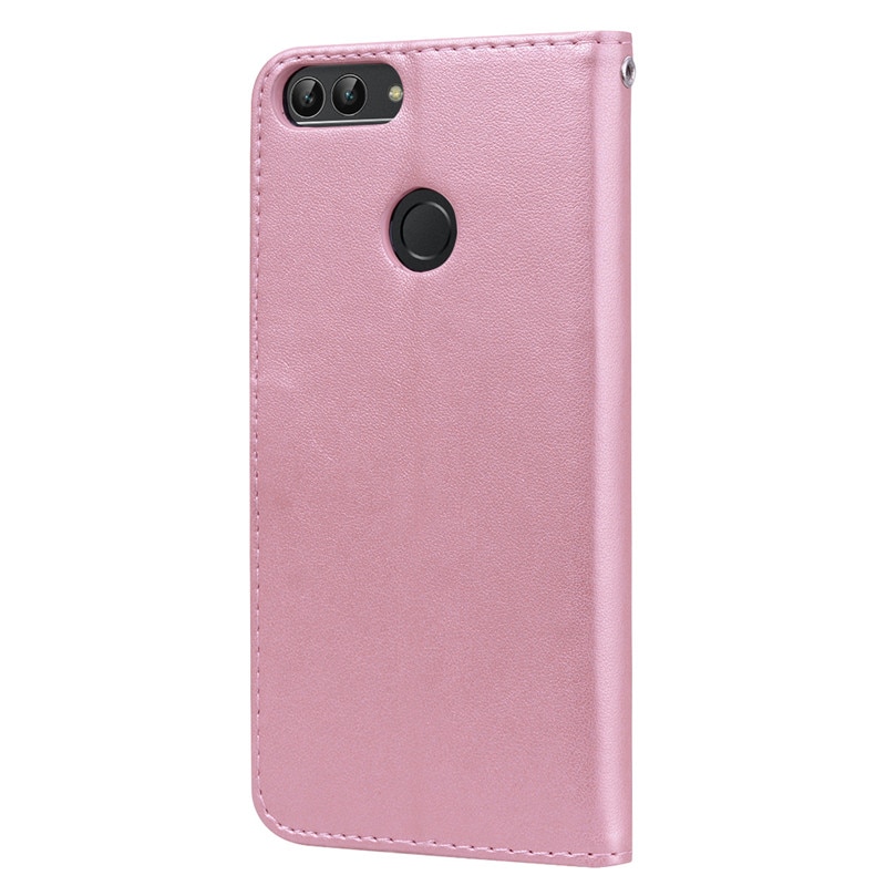 Voor Huawei P Smart Case FIG-LX1 FIG-L21 FIG L21 LX1 Luxe Portemonnee Lederen Flip Cover Case Voor Huawei P Smart case Funda P Smart