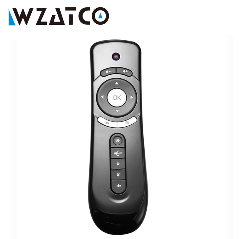 WZATCO Mini Fly T2 Air Maus 2,4G Wireless Gyroskop Maus Für Android TV BOX, android Projektor 3D Sense Bewegungs Media Player