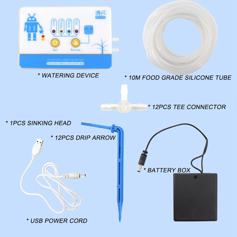 Smart Irrigation Sprinkler Controller Kit Automatic Garden Watering Device Remote Control Garden Drip Irrigation System Water Pu