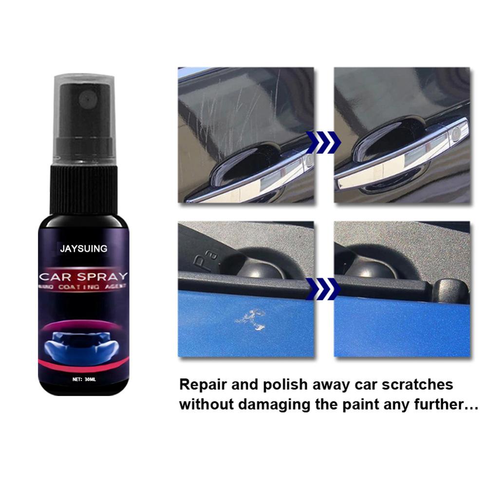 100ml Reparación de rayaduras de coche de aerosol Nano Auto Interior restaurador de Reparación de Pintura de coche polaco recubrimiento de cuidado de coche de reparación agente 30um