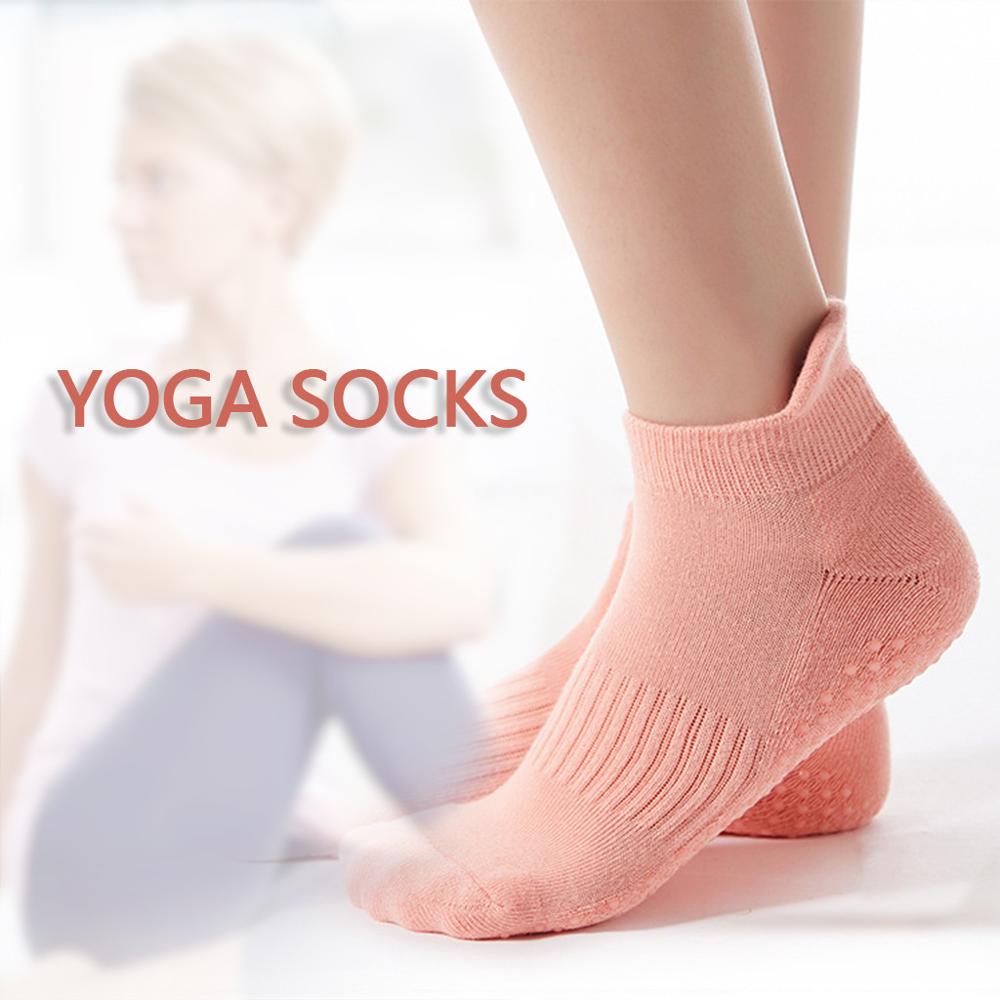 Yoga Sokken Antislip yoga Sokken voor Vrouwen Anti-Slip Barre Fitness Sokken met Grips voor Vrouwen calcetines yoga W @
