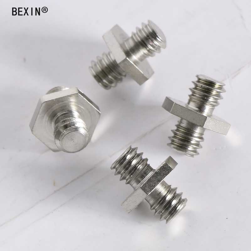 Accessoires caméra 1/4 à 1/4 vis métallique filetée caméra vis adaptateur montage vis de dégagement rapide pour la plaque de tir de la caméra