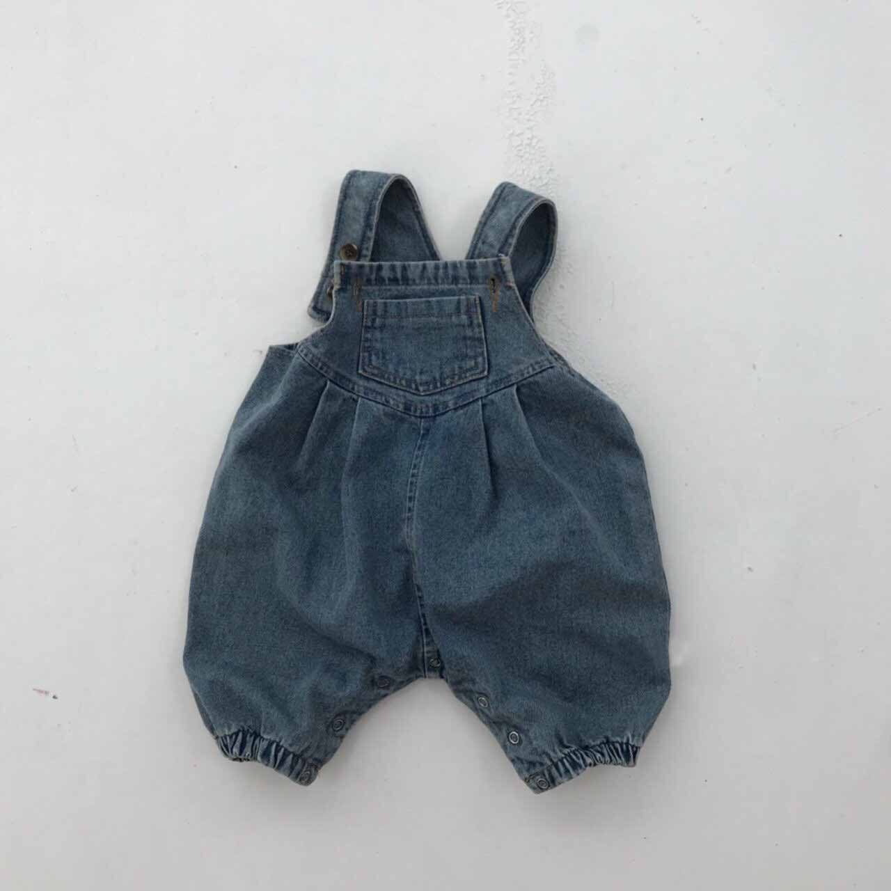 frühjahr und Sommer Koreanische freundlicher Kleidung Jungen und Mädchen verlieren Unterseite Gurt Denim