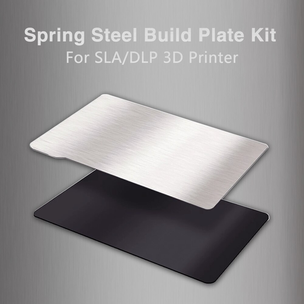 DLP SLA 3D Printer Spring Steel Flexible Build Plate Magnetic Base For Photon/S Mono SE/X/ElegooLD-002H 3D Printer