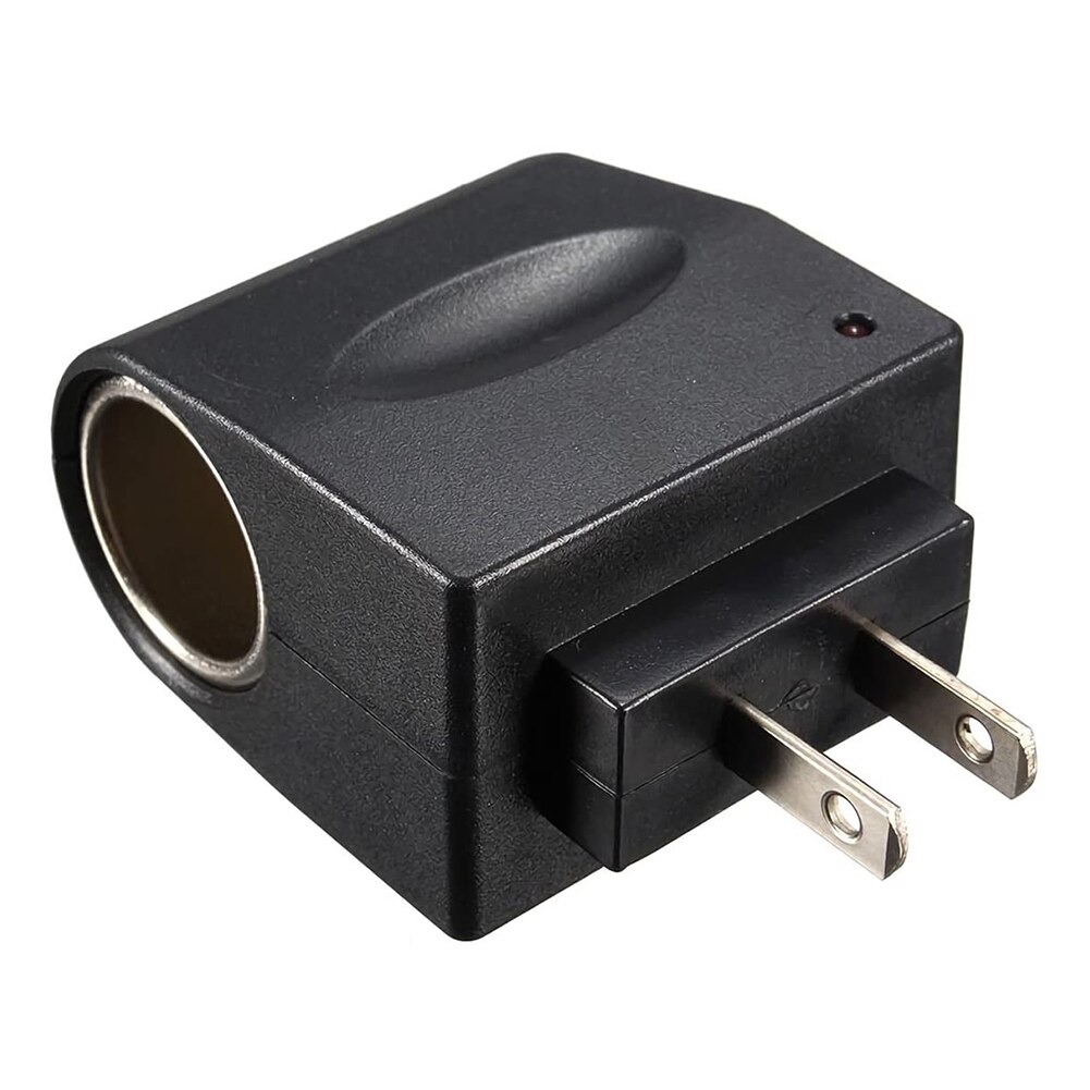 DC 500mA Converter US Plug 110V AC to 12V Car Cigarette Lighter Power Adapter Outdoor Personal Car Parts Decoration