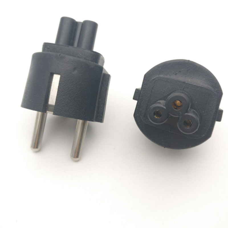 EU/US/UK Netsnoer Plug Adapter EU/US/UK Plug Naar IEC320 C5 Clover blad Adapter Plug