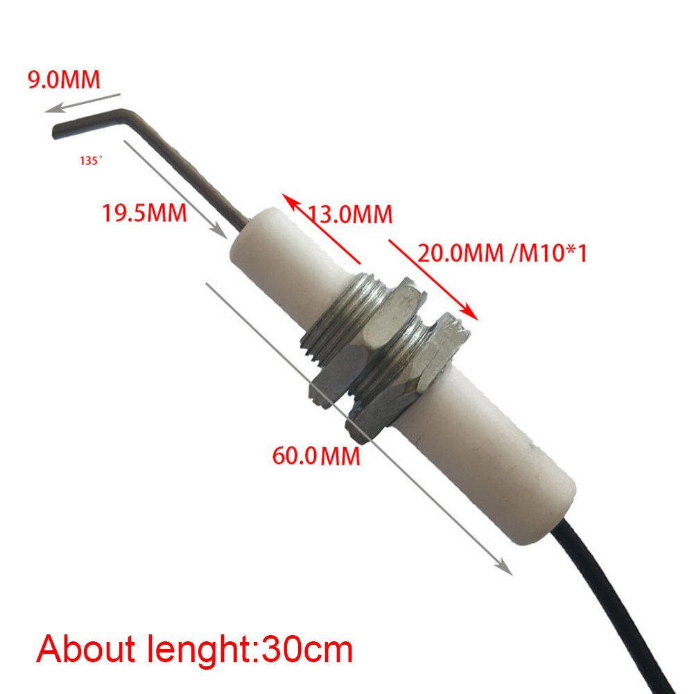 Lighters Push Button Igniter Home Ignition Device With Cable Piezo Spark Outdoor For Gas Stoves Ovens Cooking Accessories