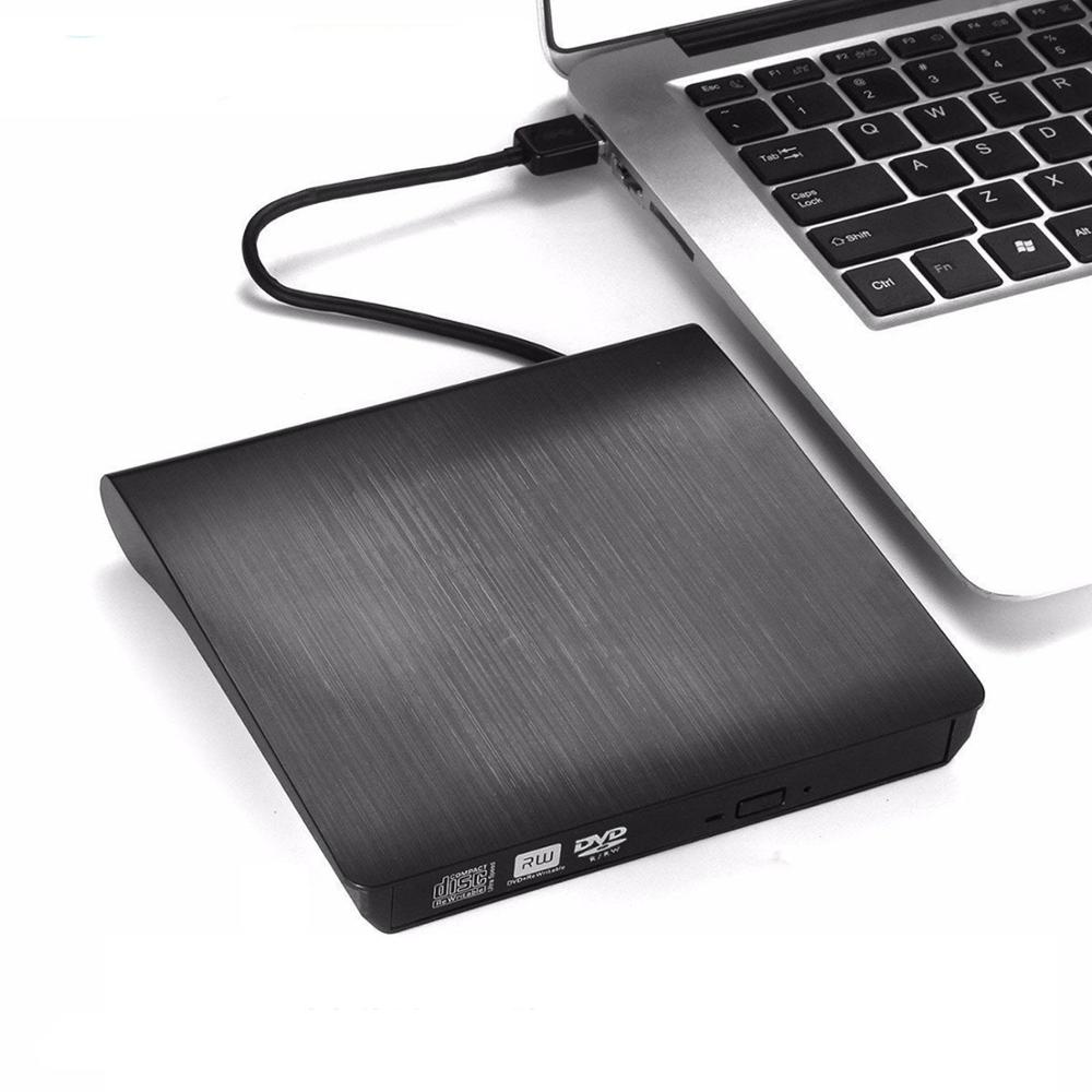 Draagbare Ultra Externe Cd Dvd Drive Usb 3.0 Optische Drive Brander Schrijver Voor Laptop Desktop Mac Macbook Etc. .. Voor