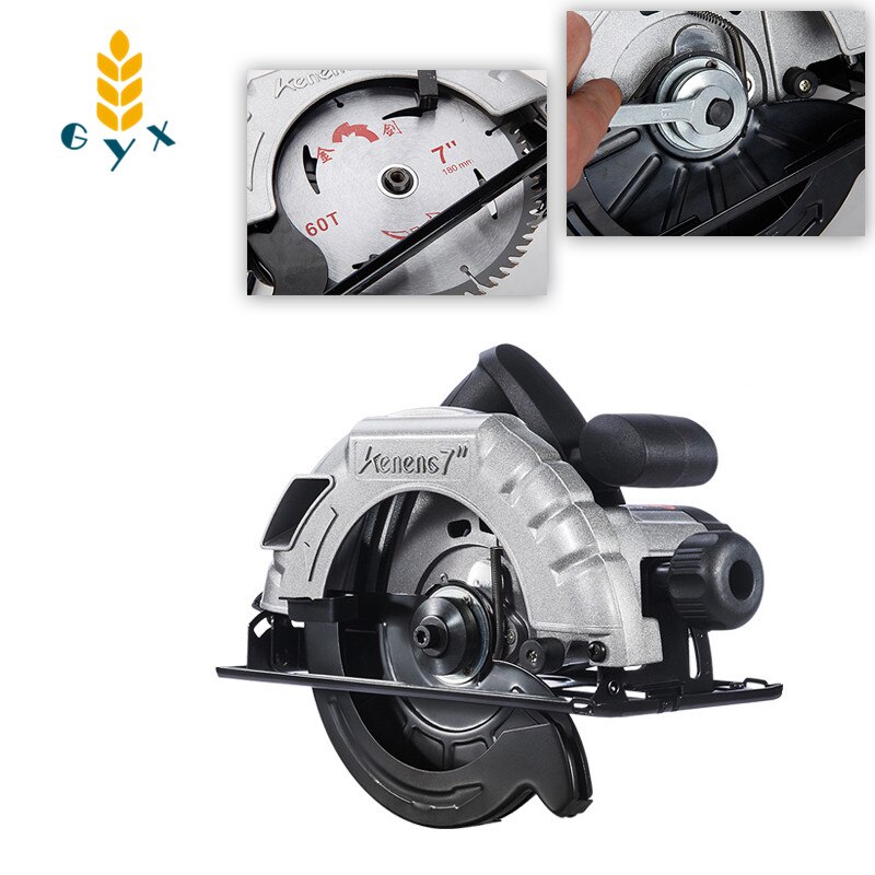 Electric circular saw 7-inch electric saws wood cutting machine, wood saws portable electric saws