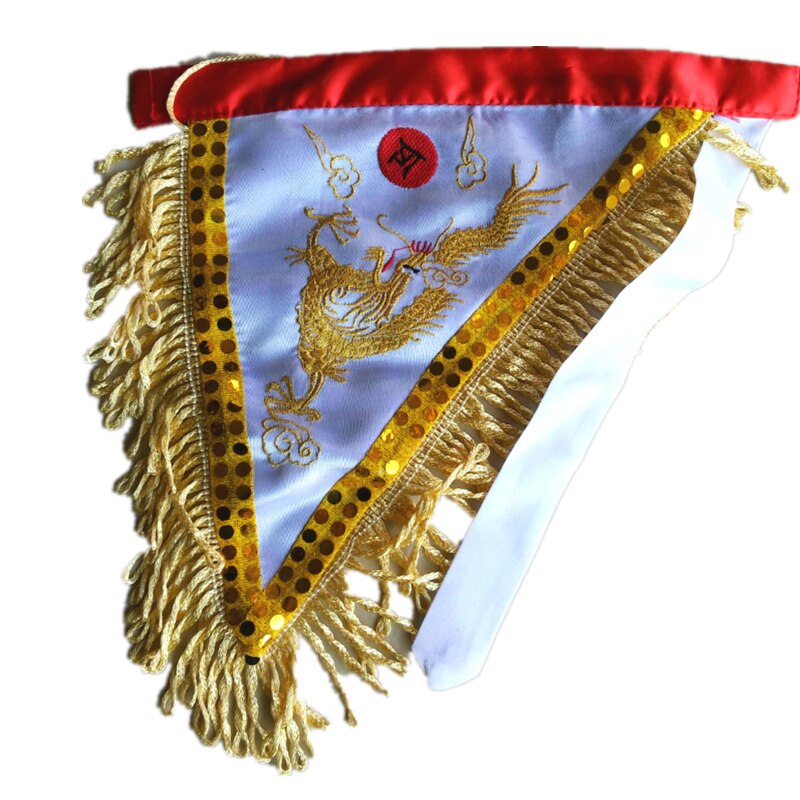 Taoist Dharma altar flag, embroidery flag, Golden Dragon flag, seven star flag, Taoist Dharma tools, Dharma rack flag
