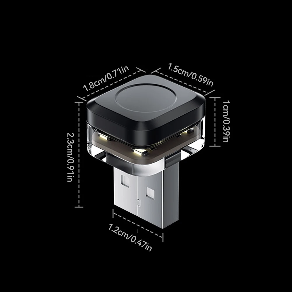 Universal USB Car Atmosphere Lights LED Car Interior Ambient Light LED Reading Night Lamp Car Interior Decorations Accessories