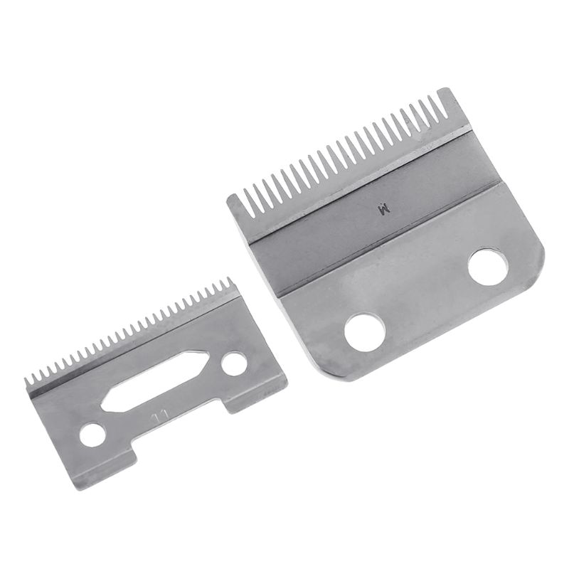 2-Hole Clipper Blade High Carton Steel Clipper Accessories with 2 the Screws for Electric Trimmer Cutting Machine