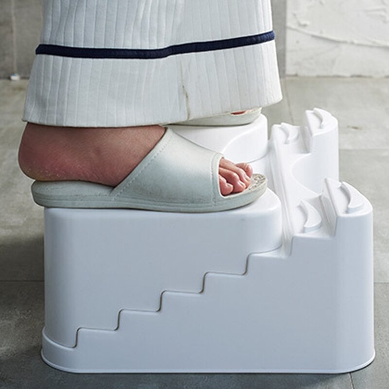 Stepped Toilet Stool Step Stool Toilet Seat Squatting Stool Foot Stool Toilet Stool Toilet Step Stool Pit Stool