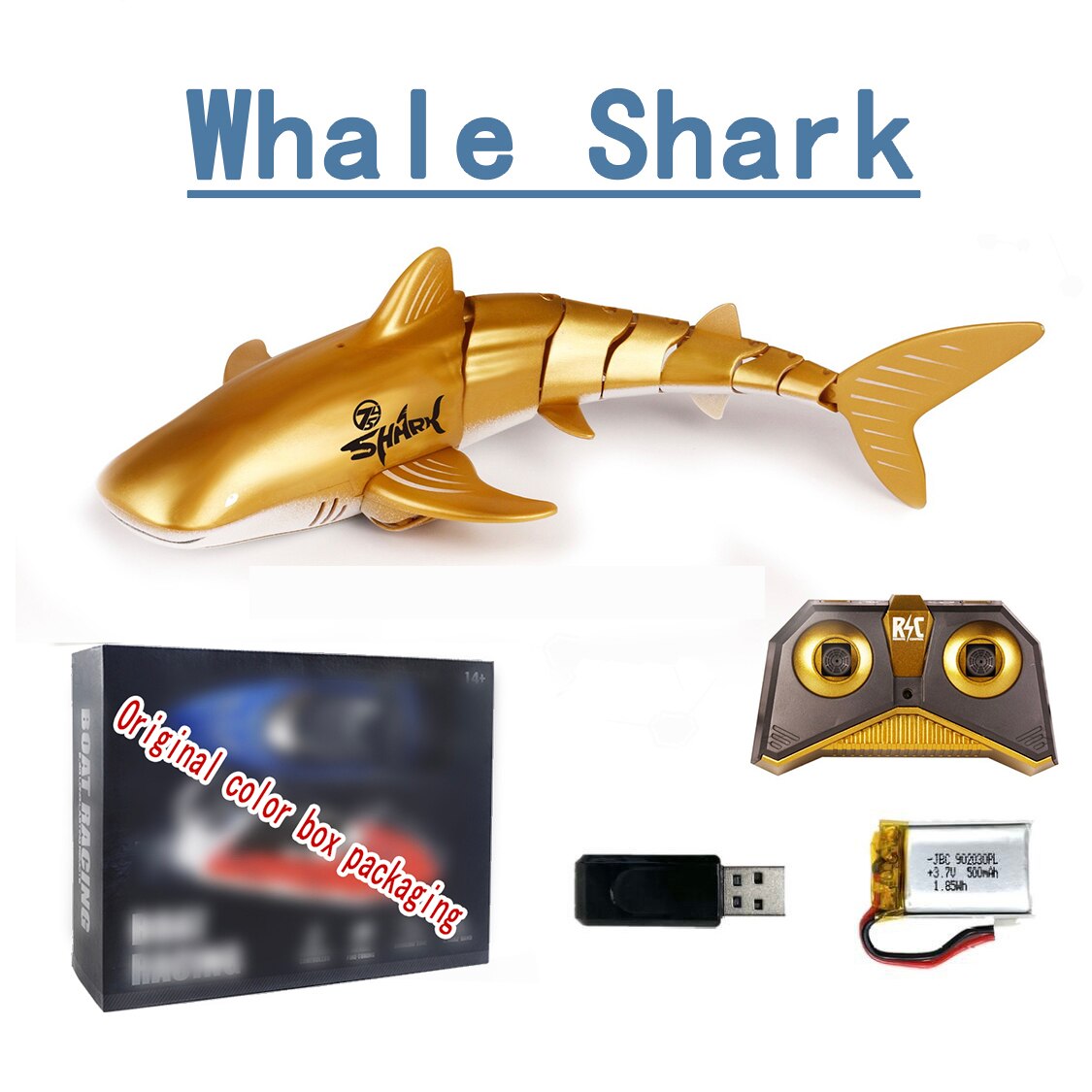 Rc Whale Shark Toy robot telecomando animali Marine Life Bath Pool pesce elettrico bambini giocattoli da bagno per bambini ragazzi sottomarino: Whale shark C2